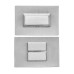 Фиксатор Safita RECTANGLE SLIM LIGHT WC RTS SC (матовый хром) Фиксатор Safita RECTANGLE SLIM LIGHT WC RTS SC (матовый хром)