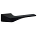 Дверная ручка Safita RECTANGLE SLIM FLOW RT MB (матовый чёрный)