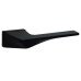 Дверная ручка Safita RECTANGLE SLIM FLOW RT MB (матовый чёрный)