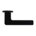 Дверная ручка Safita ROUND SLIM LIGHT SOUL RS LT MB (матовий чорний)
