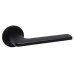 Дверная ручка Safita ROUND SLIM LIGHT SOUL RS LT MB (матовый чёрный)