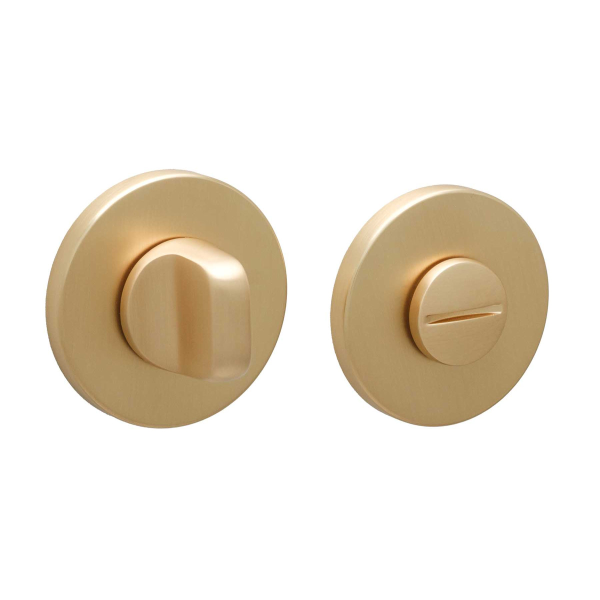 Фіксатор Safita ROUND SLIM LIGHT WC RS MG (матове золото)