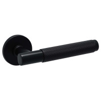 Дверная ручка Safita ROUND SLIM ENIGMA RS MB (матовий чорний)