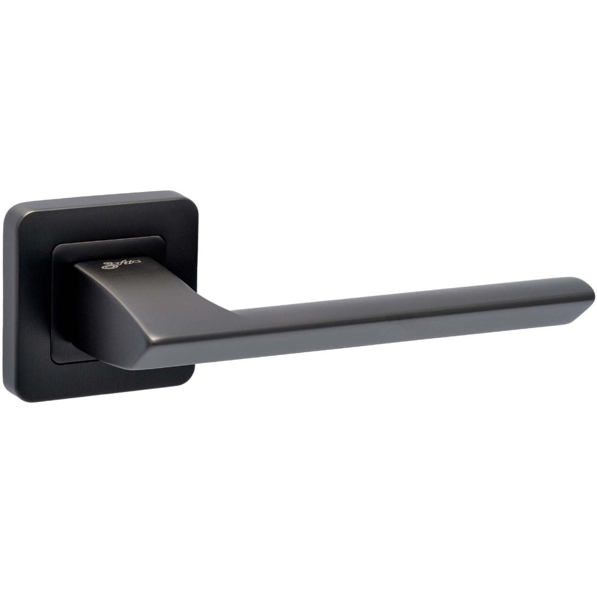Дверная ручка Safita SQUARE RAZOR SQ MSB (матовый графит)
