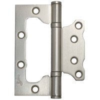 Петля Safita накладная универсальная 100x75x2,5mm 2BB MSN матовый сатин никель (2 шт.)