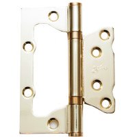 Петля Safita накладная универсальная 100x75x2,5mm 2BB PB золото (2 шт.)