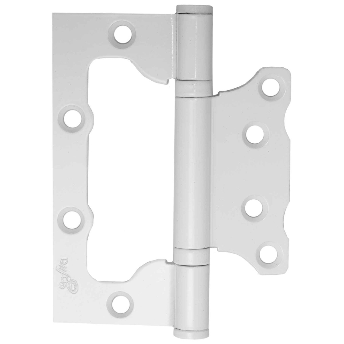Петля Safita накладная универсальная 100x75x2,5mm 2BB WHITE (2 шт.)