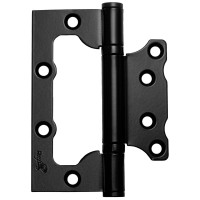 Завіса Safita накладна посилена 100x75x3mm 2BB BLACK (2 шт.)