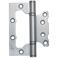 Петля Safita накладная усиленная 100x75x3mm 2BB MSC матовый хром (2 шт.)