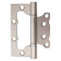 Петля Safita накладная усиленная 100x75x3mm 2BB MSN матовый сатин никель (2 шт.)