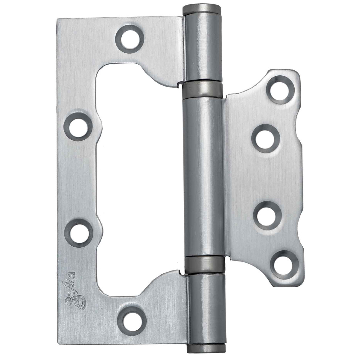 Петля Safita накладная усиленная 100x75x3mm 2BB MSC матовый хром (2 шт.) Петля Safita накладная усиленная 100x75x3mm 2BB MSC матовый хром (2 шт.)