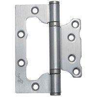Петля Safita накладная усиленная 100x75x3mm 2BB MSC матовый хром (2 шт.)