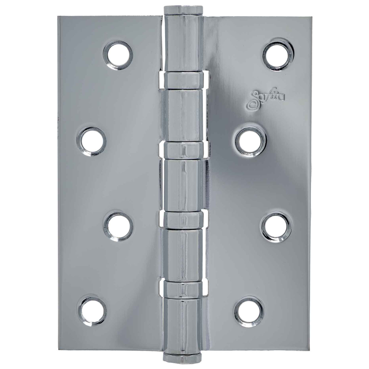 Завіса Safita врізна універсальна 100x75x2,5mm 4BB CP хром (2 шт.)