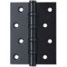 Петля Safita врезная универсальная 100x75x2,5mm 4BB BLACK (2 шт.)