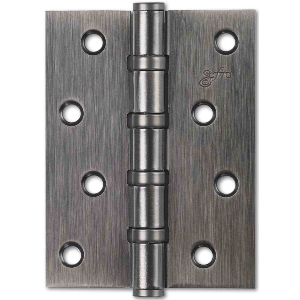 Петля Safita врезная универсальная 100x75x2,5mm 4BB MBN матовый графит (2 шт.) Петля Safita врезная универсальная 100x75x2,5mm 4BB MBN матовый графит (2 шт.)