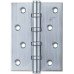 Петля Safita врезная универсальная 100x75x2,5mm 4BB MSC матовый хром (2 шт.) Петля Safita врезная универсальная 100x75x2,5mm 4BB MSC матовый хром (2 шт.)
