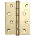 Завіса Safita врізна універсальна 100x75x2,5mm 4BB PB золото (2 шт.)
