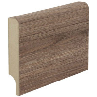 Плинтус МДФ PS Standard 80х16х2060 мм дуб грей KORFAD