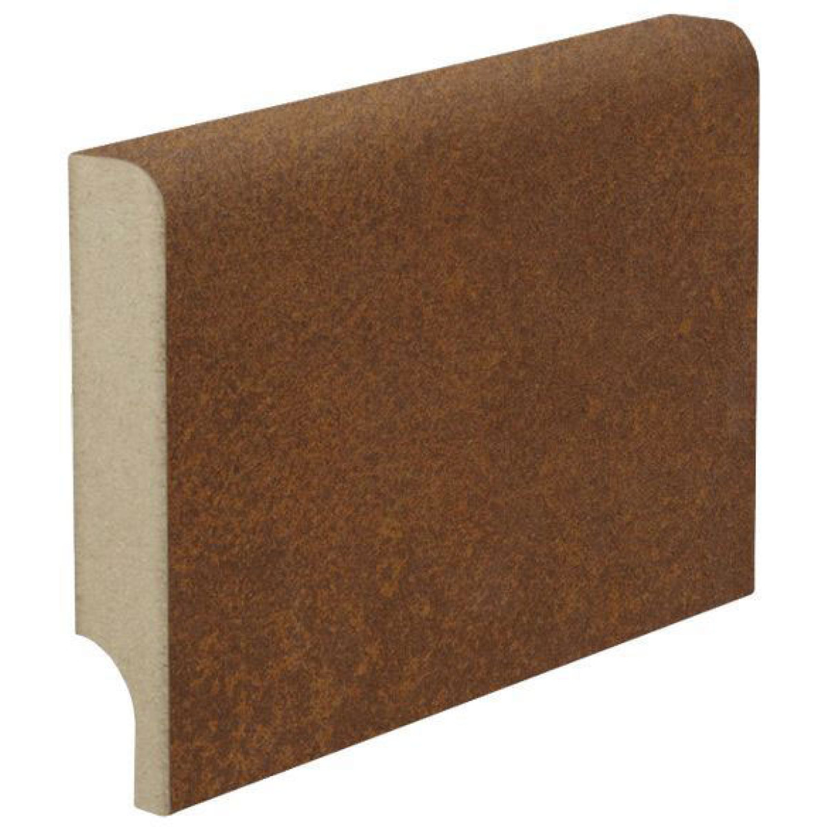 Плінтус МДФ PS Standard 80х16х2060 мм сталь кортен KORFAD
