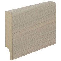 Плинтус МДФ PS Standard 80х16х2060 мм дуб беленный KORFAD