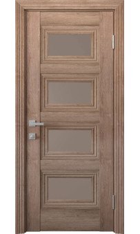 Межкомнатная дверь Тесса со стеклом ЭкоВуд Новый стиль