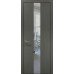 Межкомнатная дверь Папа Карло PLATO PL-06ч торец алюминий чёрный