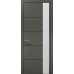 Межкомнатная дверь Папа Карло PLATO PL-11ч торец алюминий чёрный Межкомнатная дверь Папа Карло PLATO PL-11ч торец алюминий чёрный