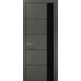 Межкомнатная дверь Папа Карло PLATO PL-11ч торец алюминий чёрный