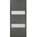 Межкомнатная дверь Папа Карло PLATO PL-26ч торец алюминий чёрный