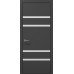 Межкомнатная дверь Папа Карло PLATO PL-27ч торец алюминий чёрный Межкомнатная дверь Папа Карло PLATO PL-27ч торец алюминий чёрный
