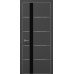 Межкомнатная дверь Папа Карло PLATO PL-12c торец алюминий серебро Межкомнатная дверь Папа Карло PLATO PL-12c торец алюминий серебро
