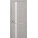 Межкомнатная дверь Папа Карло PLATO PL-12c торец алюминий серебро Межкомнатная дверь Папа Карло PLATO PL-12c торец алюминий серебро
