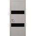 Межкомнатная дверь Папа Карло PLATO PL-26c торец алюминий серебро