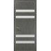 Межкомнатная дверь Папа Карло PLATO PL-28c торец алюминий серебро Межкомнатная дверь Папа Карло PLATO PL-28c торец алюминий серебро