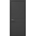Межкомнатная дверь Папа Карло STYLE ST-07ч торец алюминий чёрный