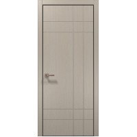 Міжкімнатні двері Папа Карло STYLE ST-19ч торець алюміній чорний