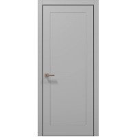 Межкомнатная дверь Папа Карло STYLE ST-29ч торец алюминий чёрный