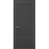 Межкомнатная дверь Папа Карло STYLE ST-02с торец алюминий серебро Межкомнатная дверь Папа Карло STYLE ST-02с торец алюминий серебро