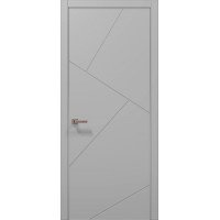 Межкомнатная дверь Папа Карло STYLE ST-05с торец алюминий серебро Межкомнатная дверь Папа Карло STYLE ST-05с торец алюминий серебро