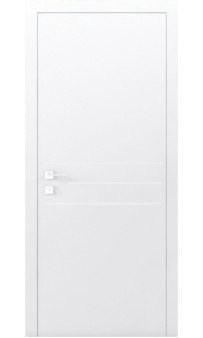 Межкомнатная дверь Cortes Prima 3G  глухое белый мат либо RAL Rodos