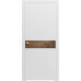 Межкомнатная дверь Loft Berta-GW глухое (со вставкой браш LTL 6403, 6515, 6908, 6112, 6721) Rodos
