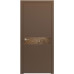 Межкомнатная дверь Loft Berta-GW глухое (со вставкой браш LTL 6403, 6515, 6908, 6112, 6721) Rodos