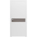 Межкомнатная дверь Loft Berta-GW глухое (со вставкой браш LTL 6403, 6515, 6908, 6112, 6721) Rodos