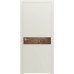 Межкомнатная дверь Loft Berta-GW глухое (со вставкой браш LTL 6403, 6515, 6908, 6112, 6721) Rodos
