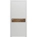 Межкомнатная дверь Loft Berta-GW глухое (со вставкой браш LTL 6403, 6515, 6908, 6112, 6721) Rodos