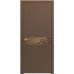 Межкомнатная дверь Loft Berta-GW глухое (со вставкой браш LTL 6403, 6515, 6908, 6112, 6721) Rodos