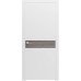 Межкомнатная дверь Loft Berta-GW глухое (со вставкой браш LTL 6403, 6515, 6908, 6112, 6721) Rodos