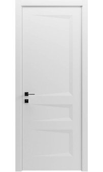 Межкомнатная дверь Loft Lago 3 глухое (белый мат либо RAL) Rodos