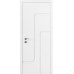 Межкомнатная дверь Loft Surf шпон дуба либо шпон окрашенный по RAL (орех, LTL 6403, 6515, 6908, 6112, 6721) ровная с фрезеровкой Rodos