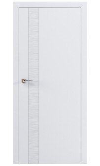Межкомнатная дверь Loft Wave V глухое (белый мат либо RAL) Rodos